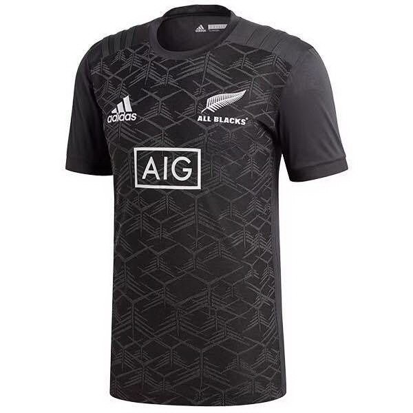 adidas Tailandia Camiseta de Entrenamiento Rugby All Blacks 2018 Negro